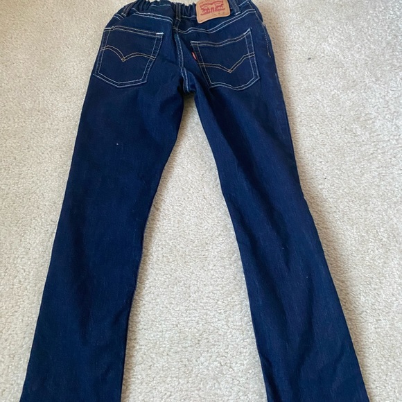 Levi's Kids 512 Slim Taper Jeans, Dark Wash (26"W x 26" L) - Picture 4 of 6